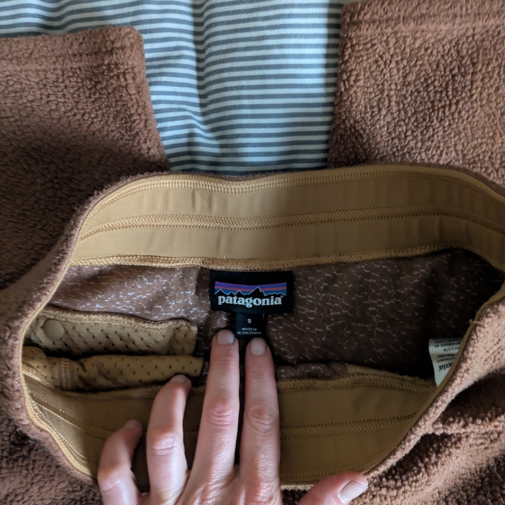 Patagonia Brown Fleece Pants - Picture 2 of 3